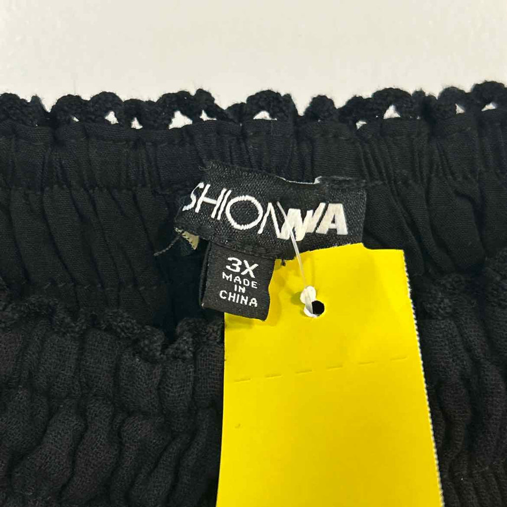 Fashionova Size 3X Black Preloved Dress
