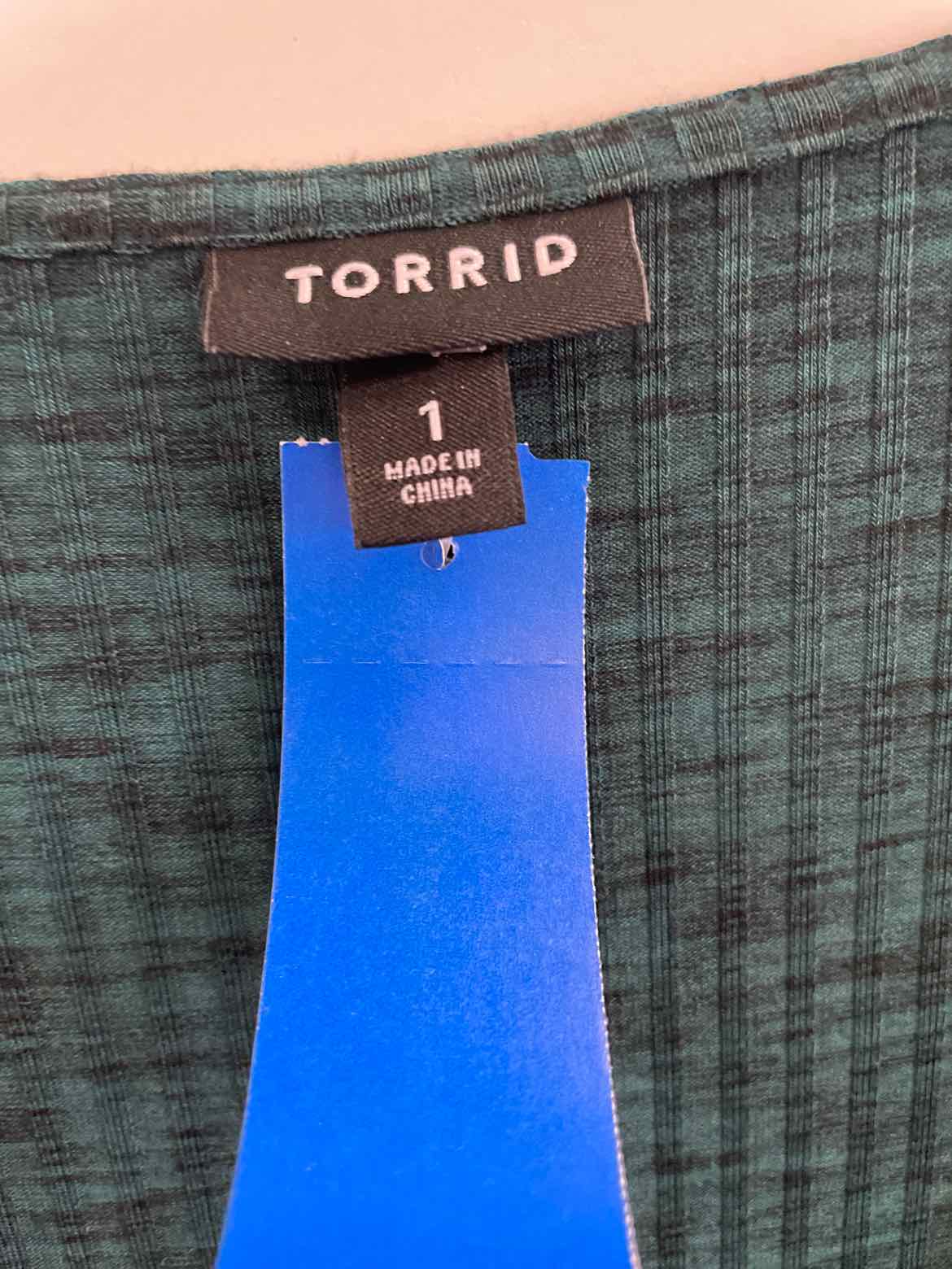 Torrid Size 1 Green Dress