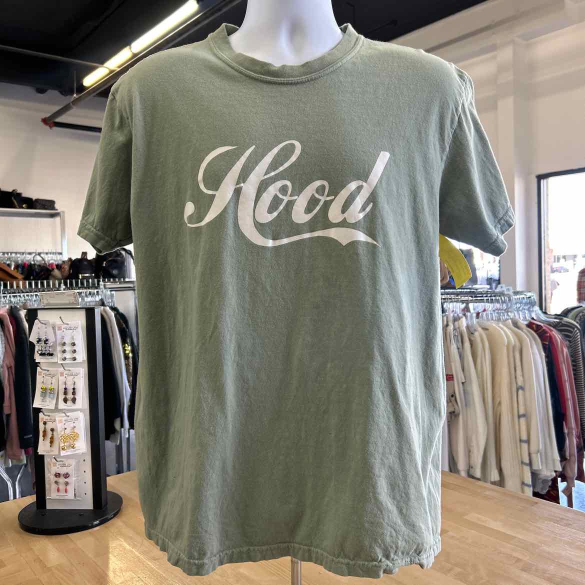 Comfort Colors Size L Green MENS T-shirt