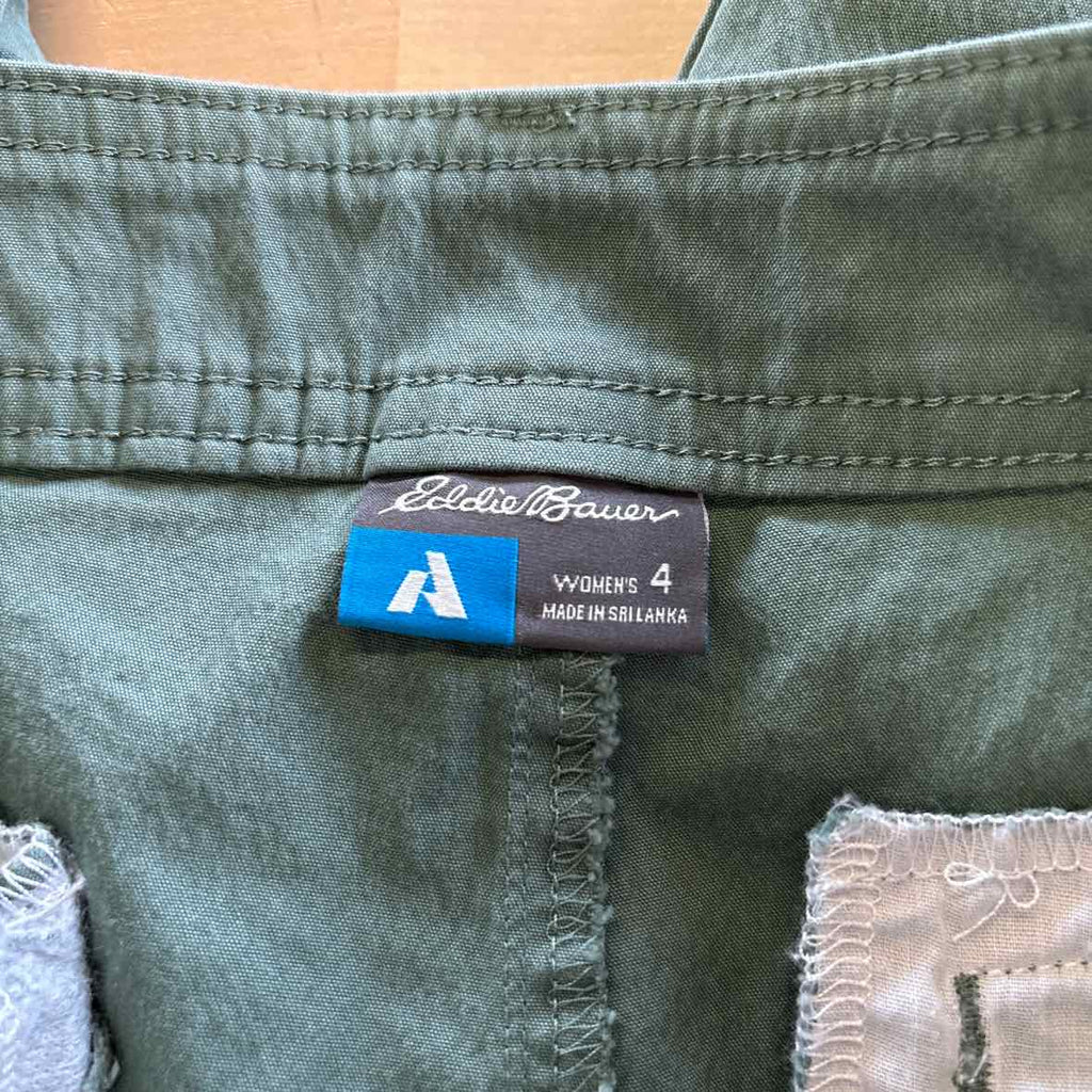 Eddie Bauer Size 4 Green Preloved Pants