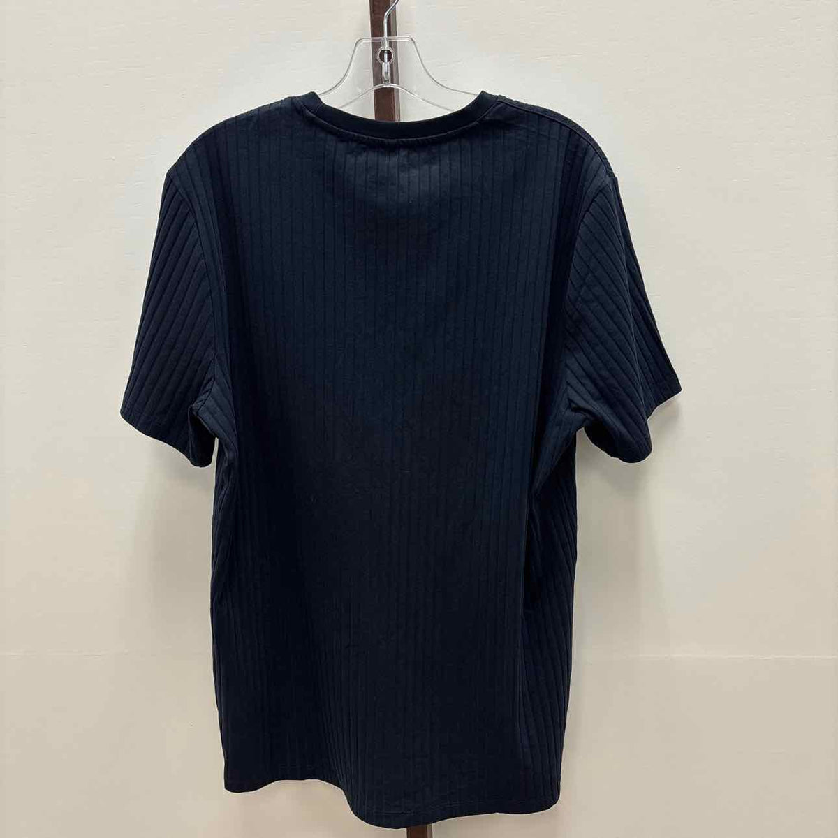 Perry Ellis Size L Men's Rib Knit Crew Neck T-shirt