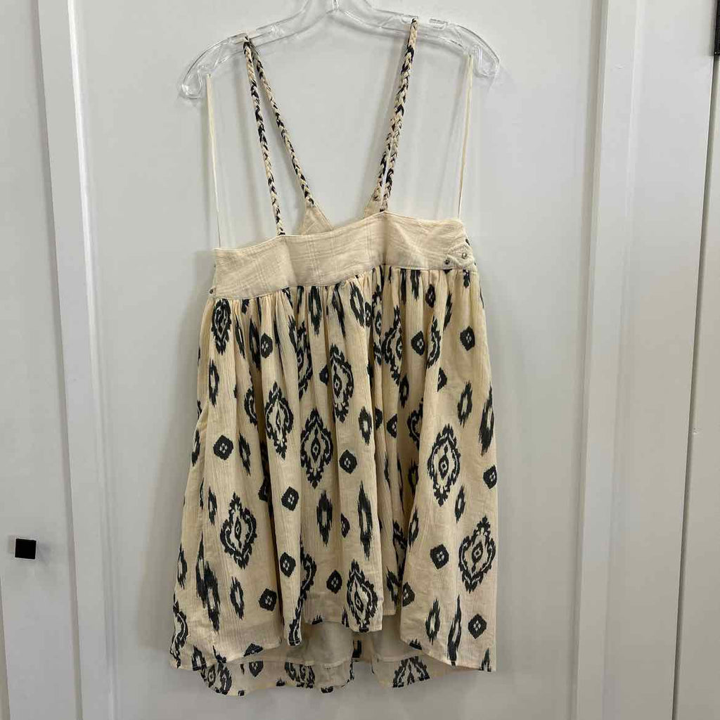 zara Size M Cream Preloved Dress