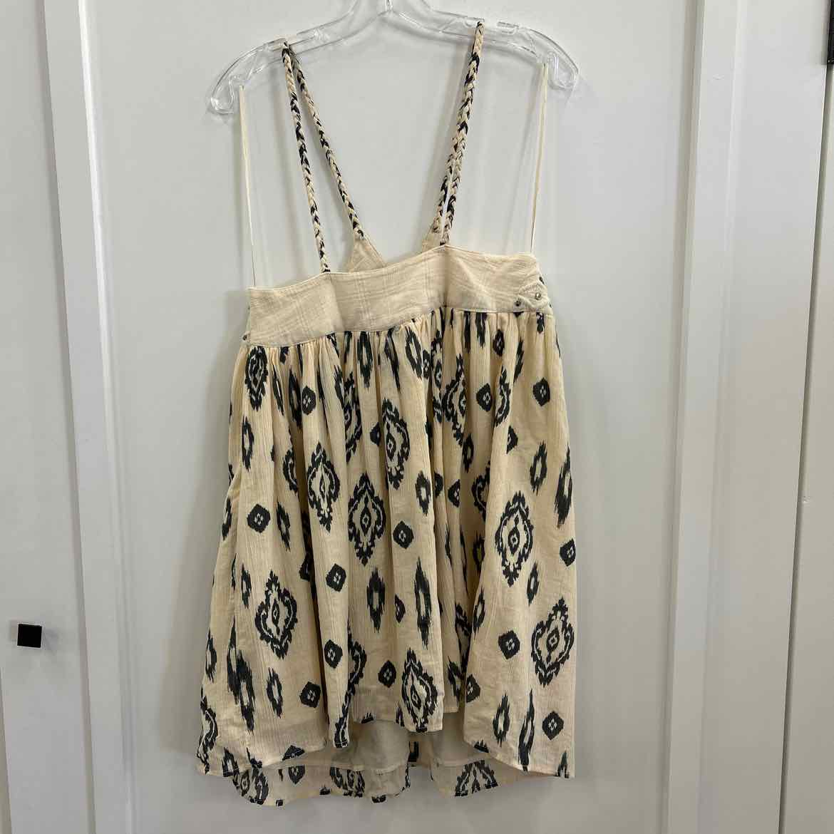 zara Size M Cream Preloved Dress