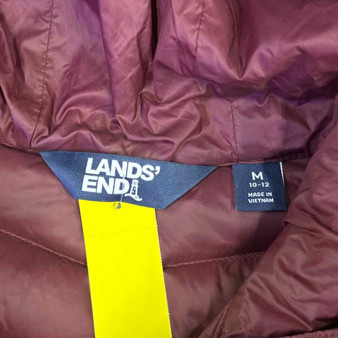 Lands End Size M Red Jacket