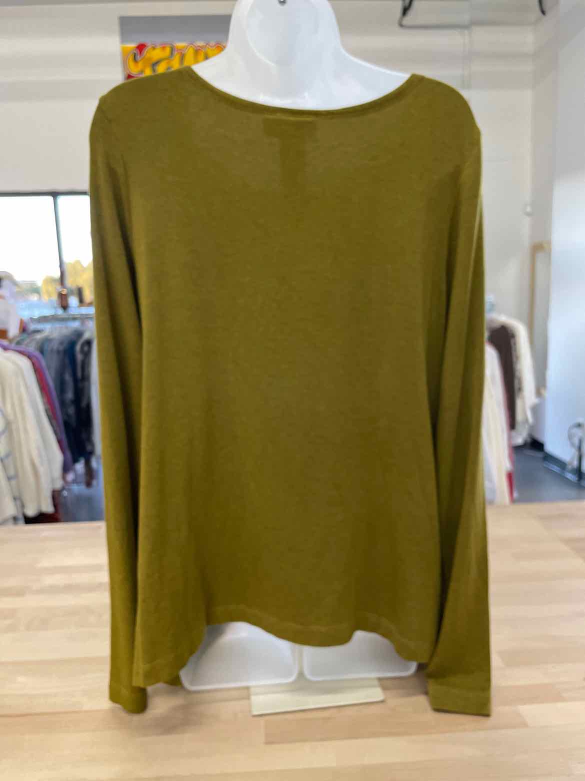 Bryn Walker Size M Green Long Sleeve