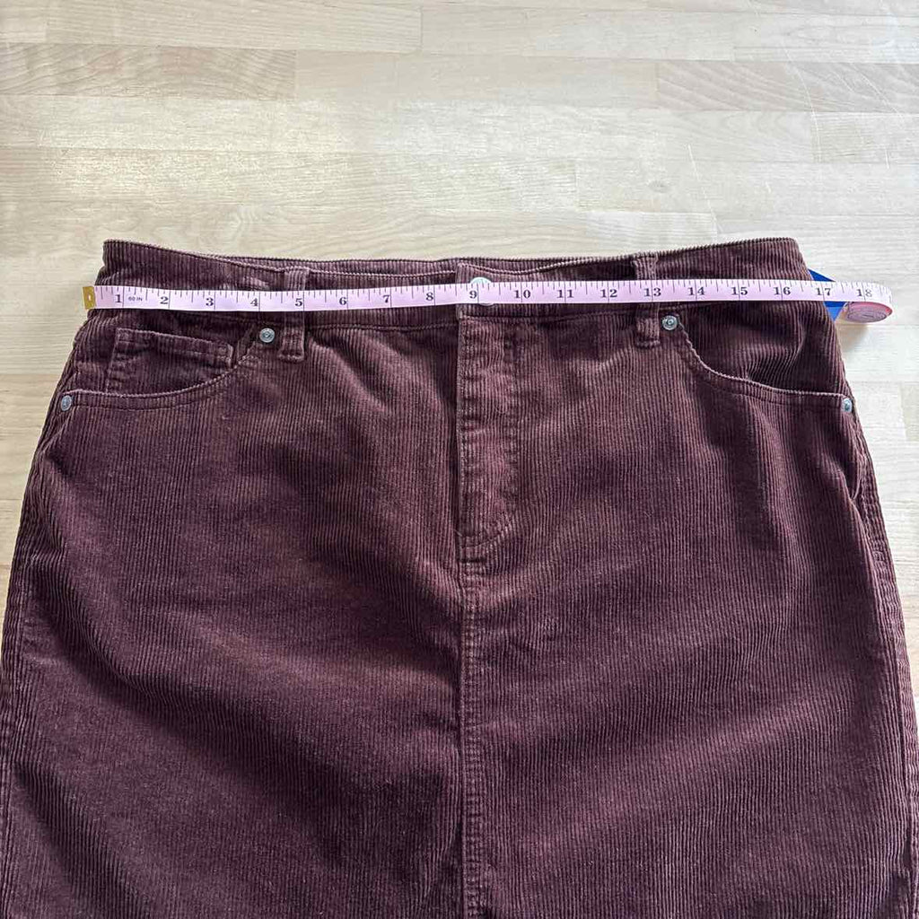 Style & Co. Size 12 Brown Skirt