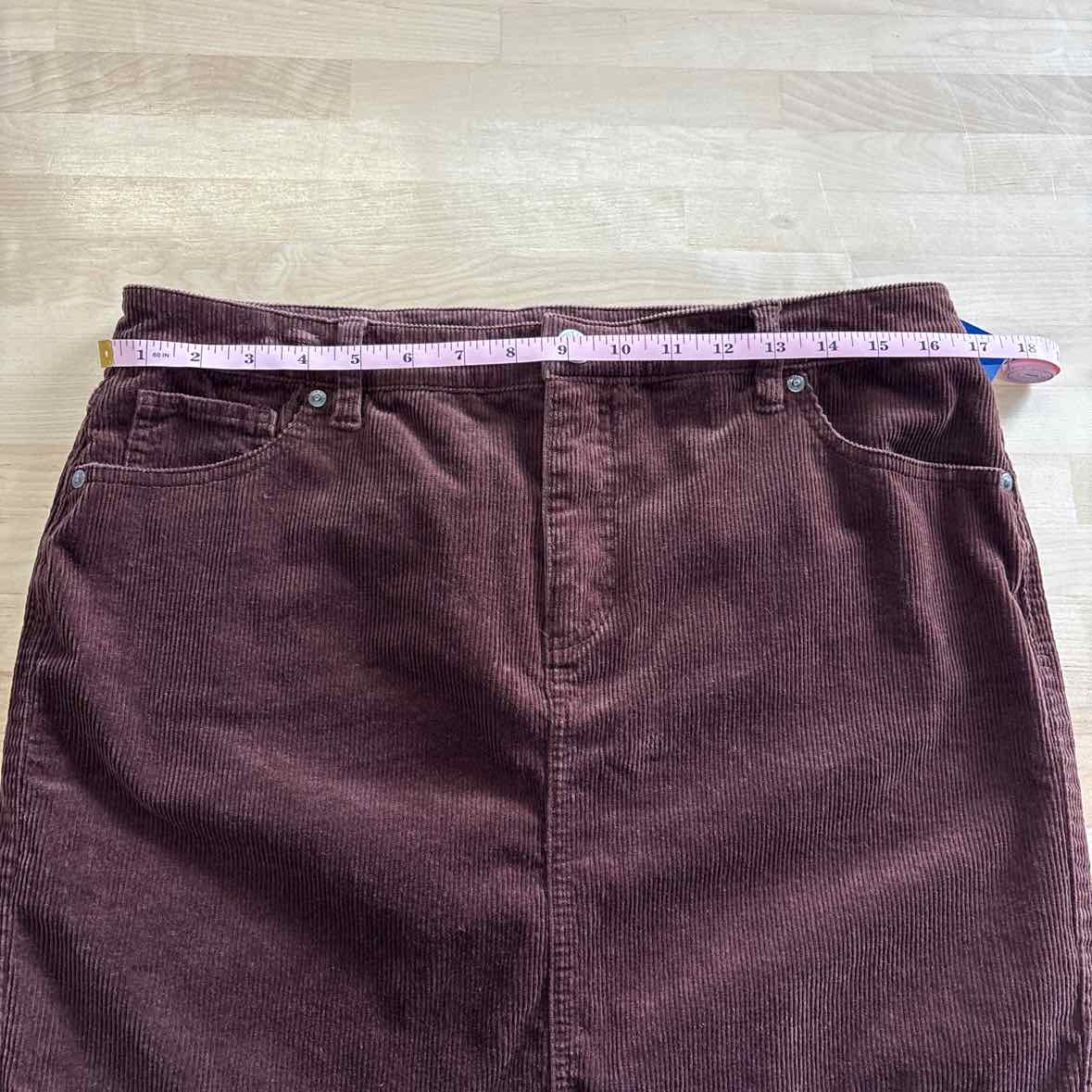 Style & Co. Size 12 Brown Skirt