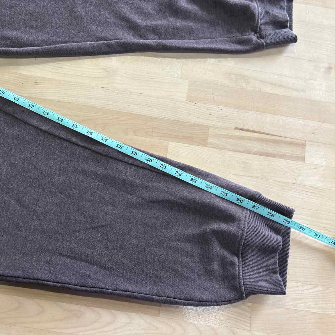 Lazer Men's Relaxed Fit Drawstring Burnout Fleece Cargo Jogger Pants