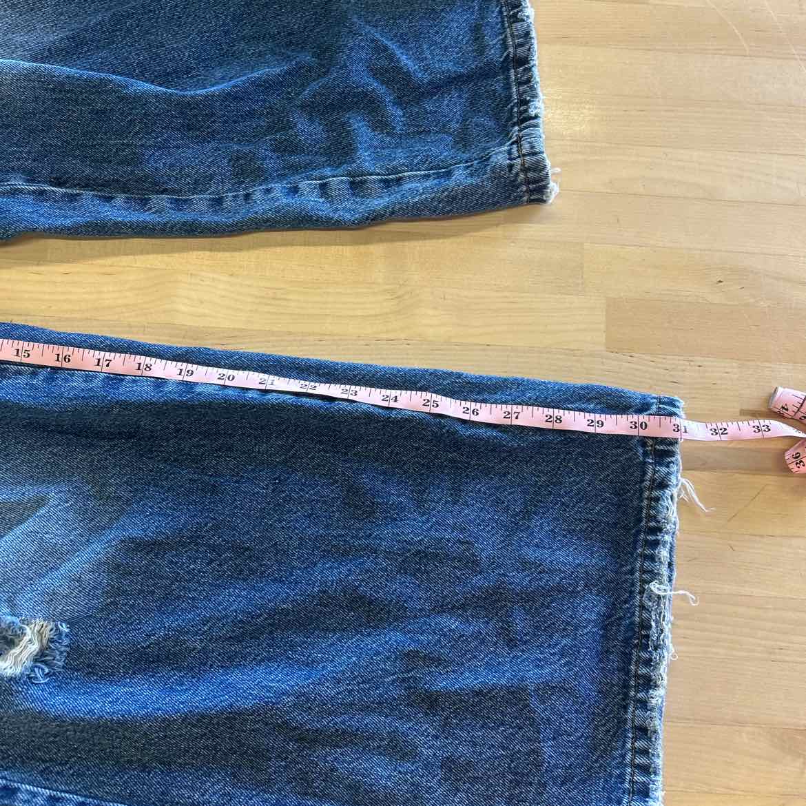 Forever 21 Size 28 Blue Denim Preloved Jeans