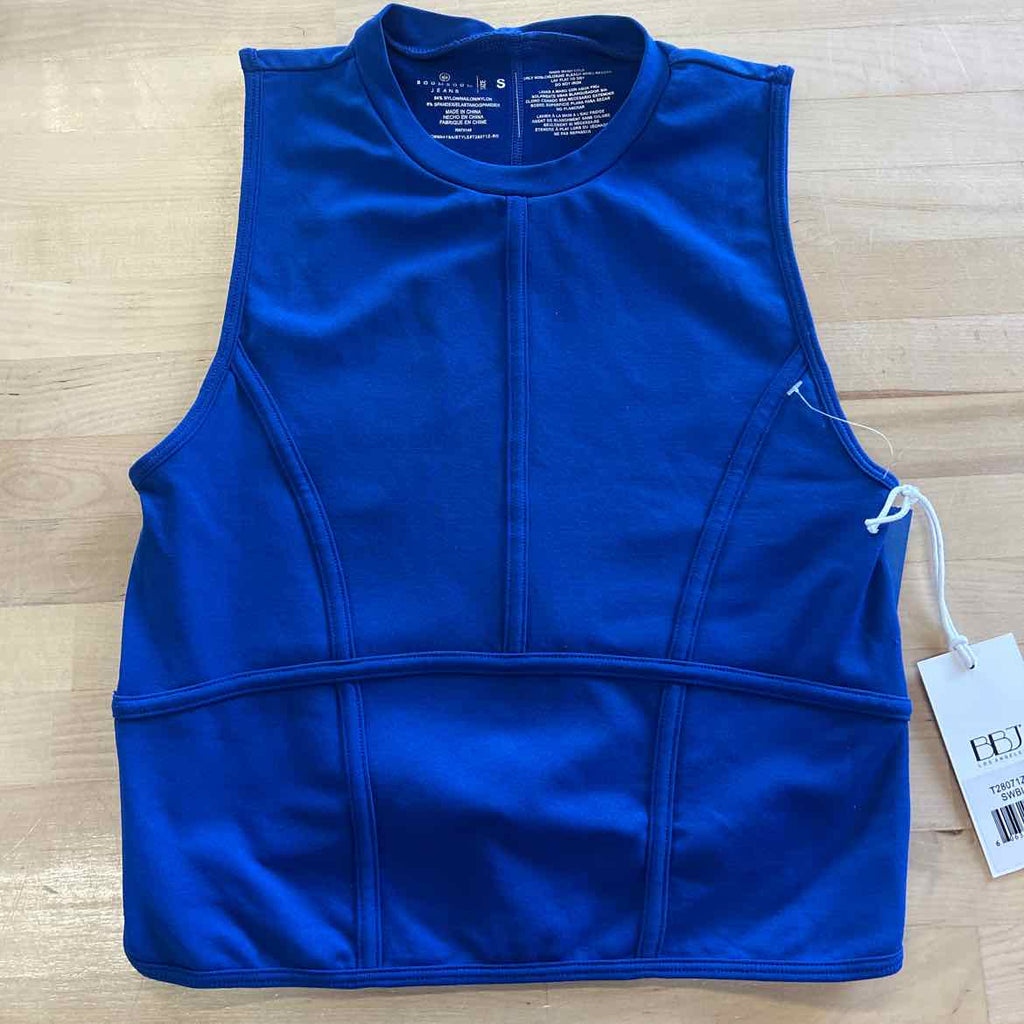 BBJ Size S Blue New Athletic Tank