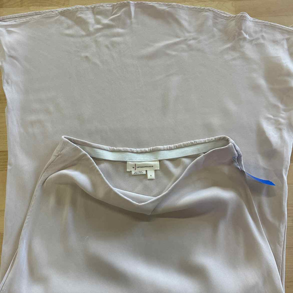 Anthropologie Size S Beige Preloved Skirt