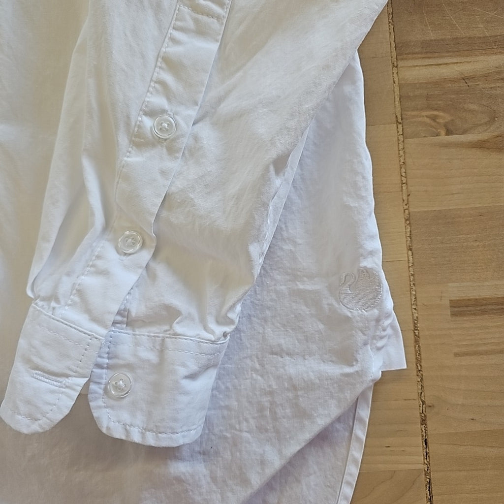 Gloria Vanderbilt Size L White New Button Down Shirt