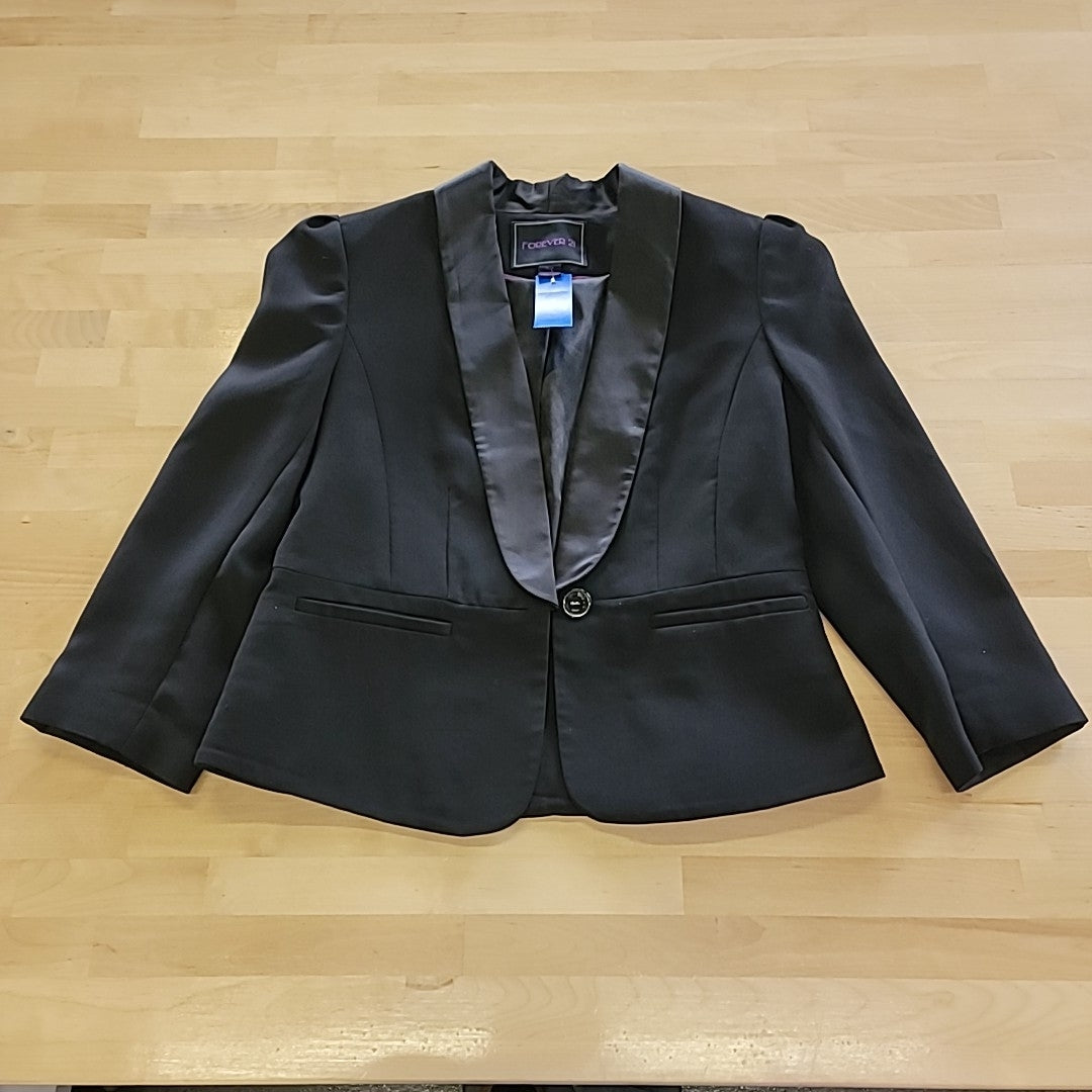 Forever 21 Size M Black Blazer