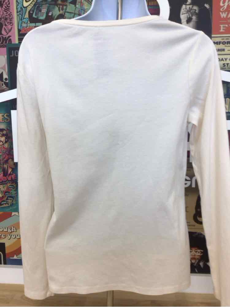 Talbots Size S White Preloved Longsleeve