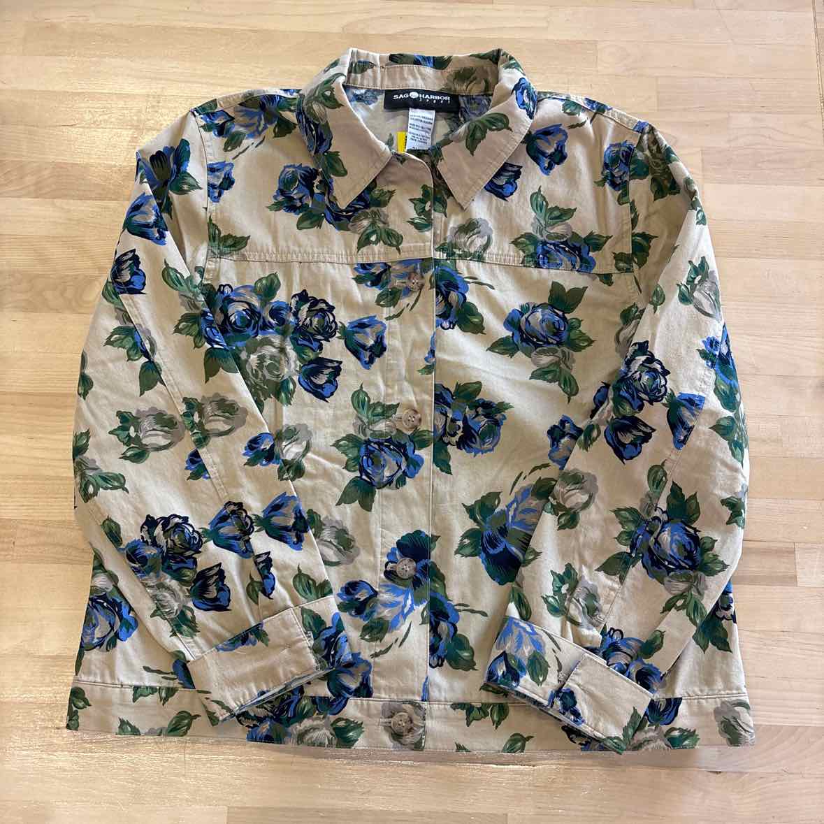 Sag Harbor Size M Brown 2 pc Dress Set