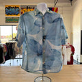 zara Size M Blue Preloved MENS Button Down Shirt