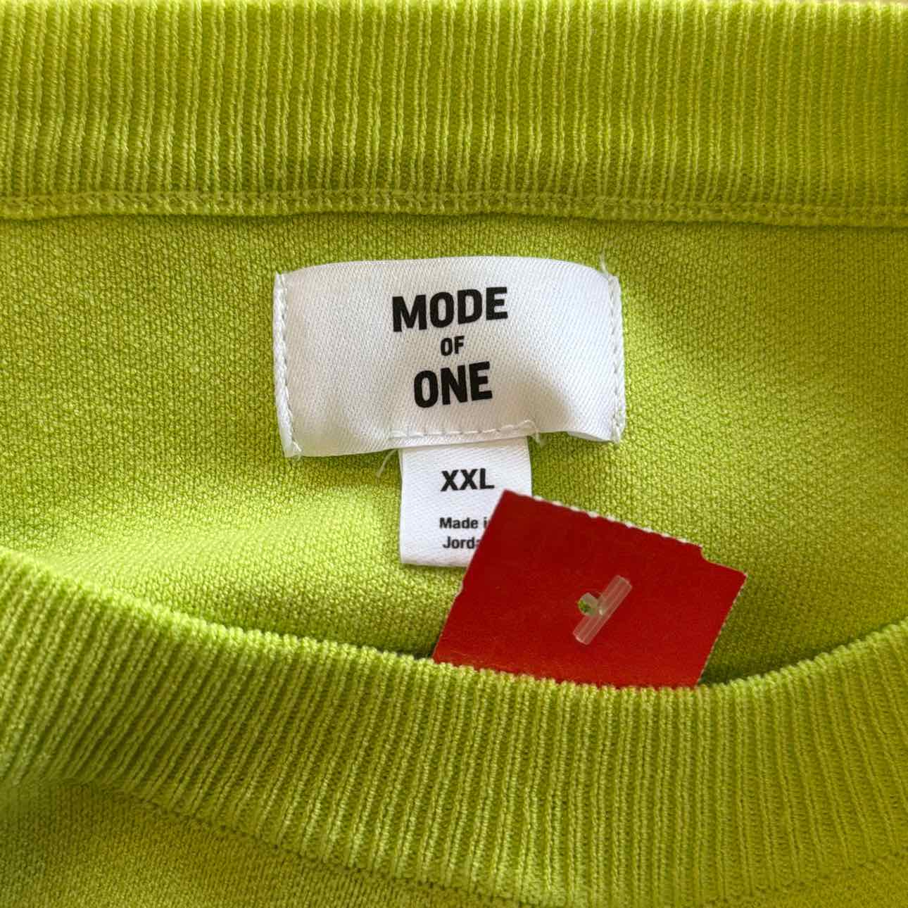 Mode of One Men's Regular-Fit Crewneck Sweater, Created for Macy's - Acid Green