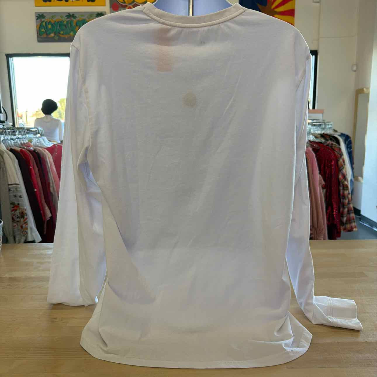 Airwalk Size XL White New MENS Long Sleeve Shirt