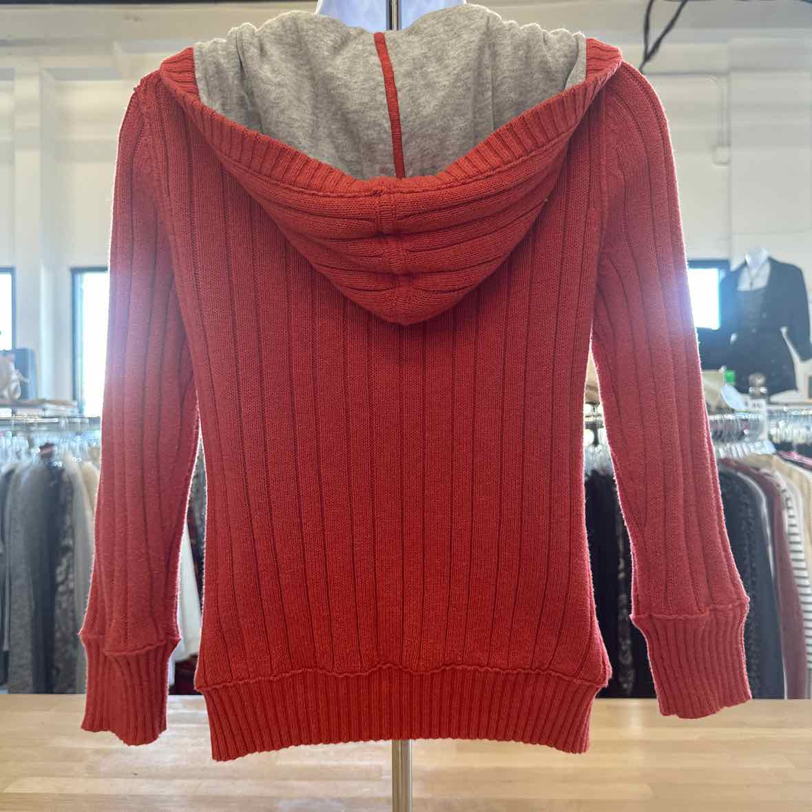 American Eagle Size M Orange Jacket