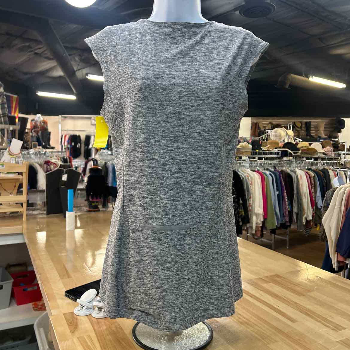 Athleta Size S Gray Preloved Athletic Tank