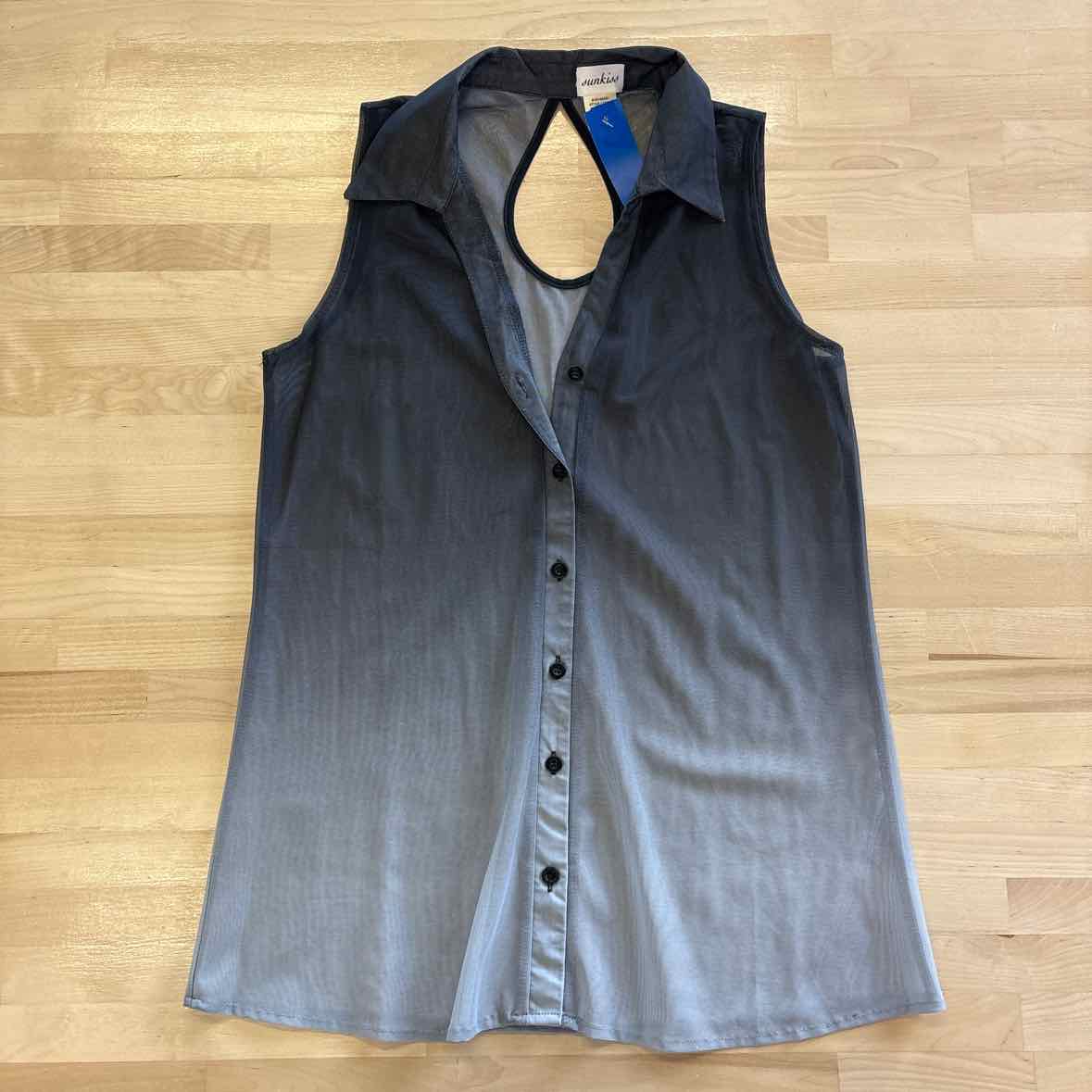 Sunkiss Size M Gray Tank