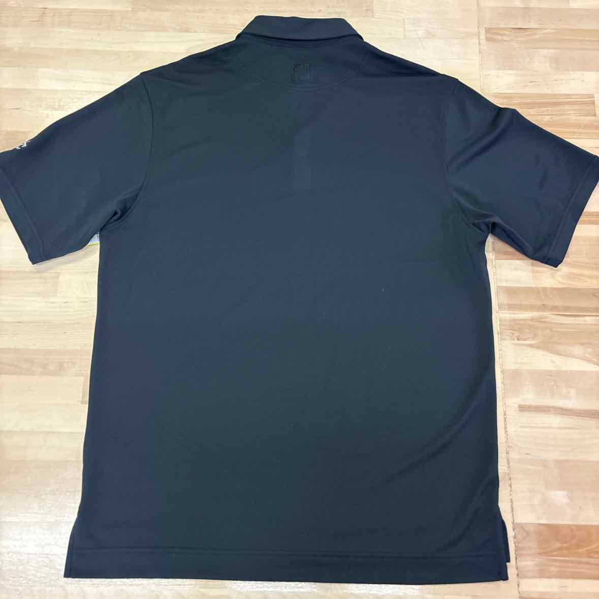 FootJoy Size M Black MENS Polo
