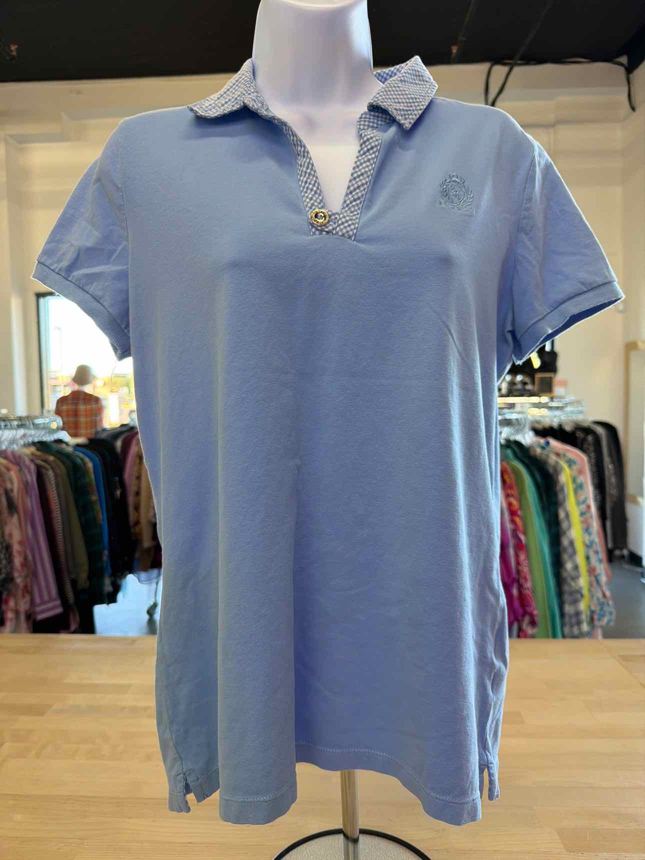 Jones New York Size L Blue Polo