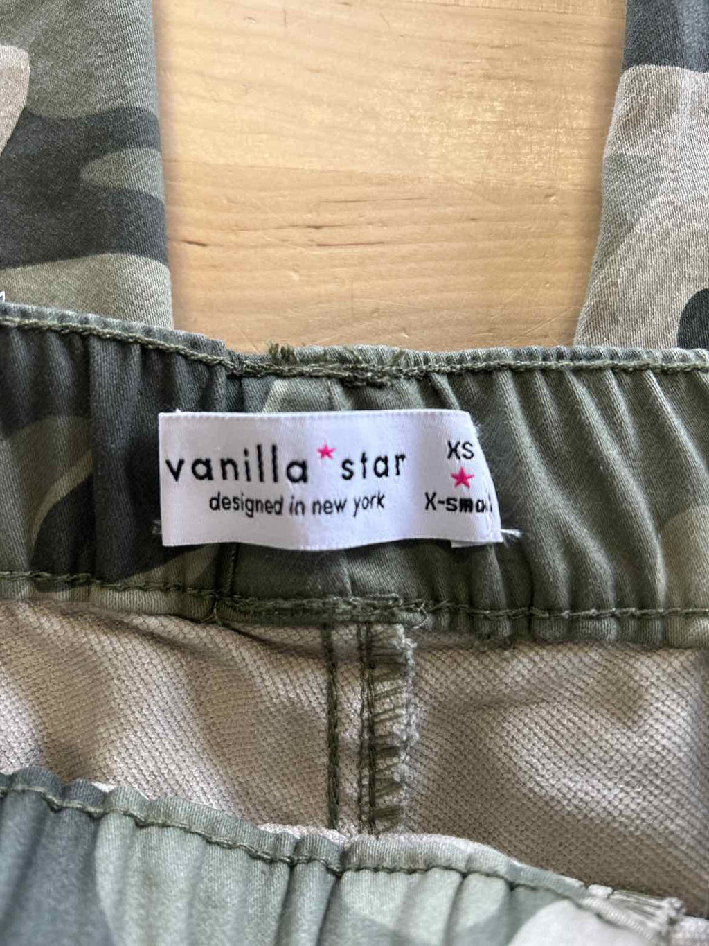 Vanilla Star Juniors' Camouflage Cargo Jogger Pants - Camo