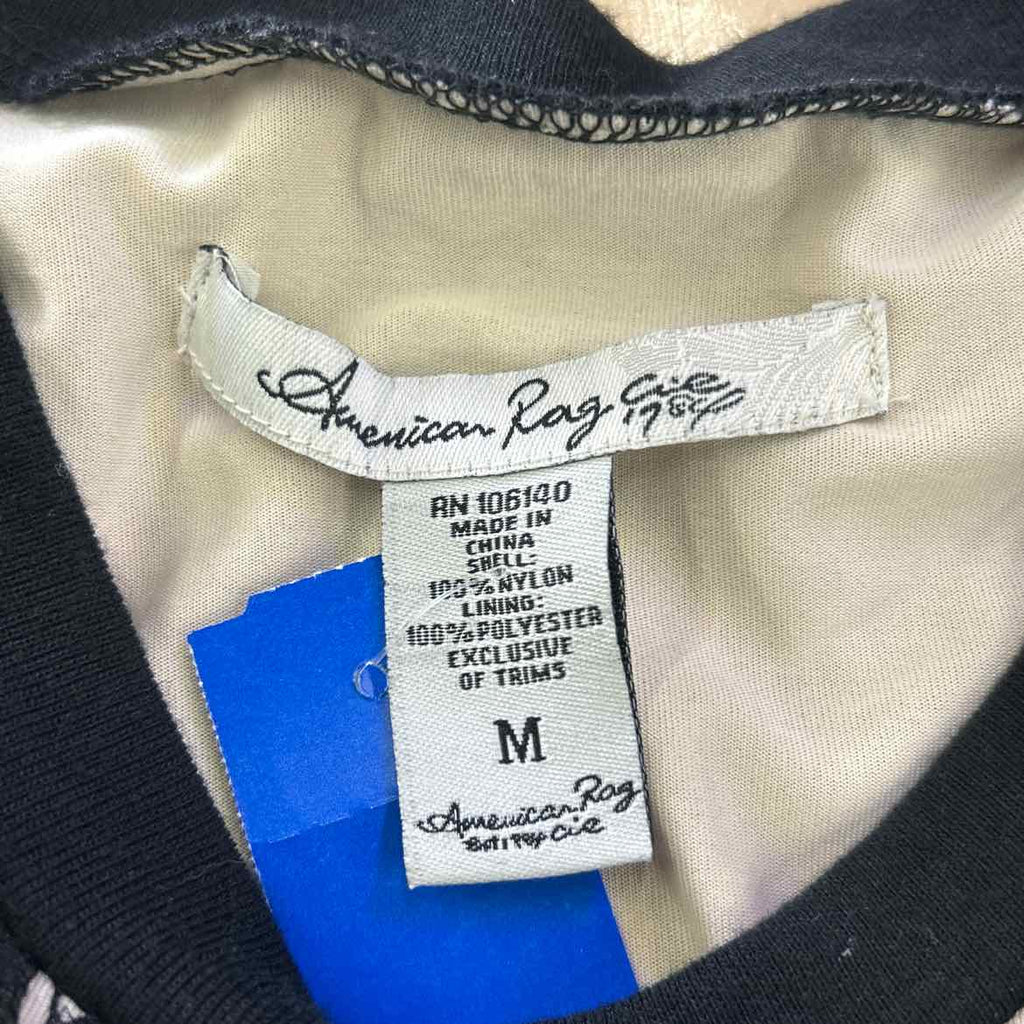 American Rag Size M Black Tan Preloved Dress
