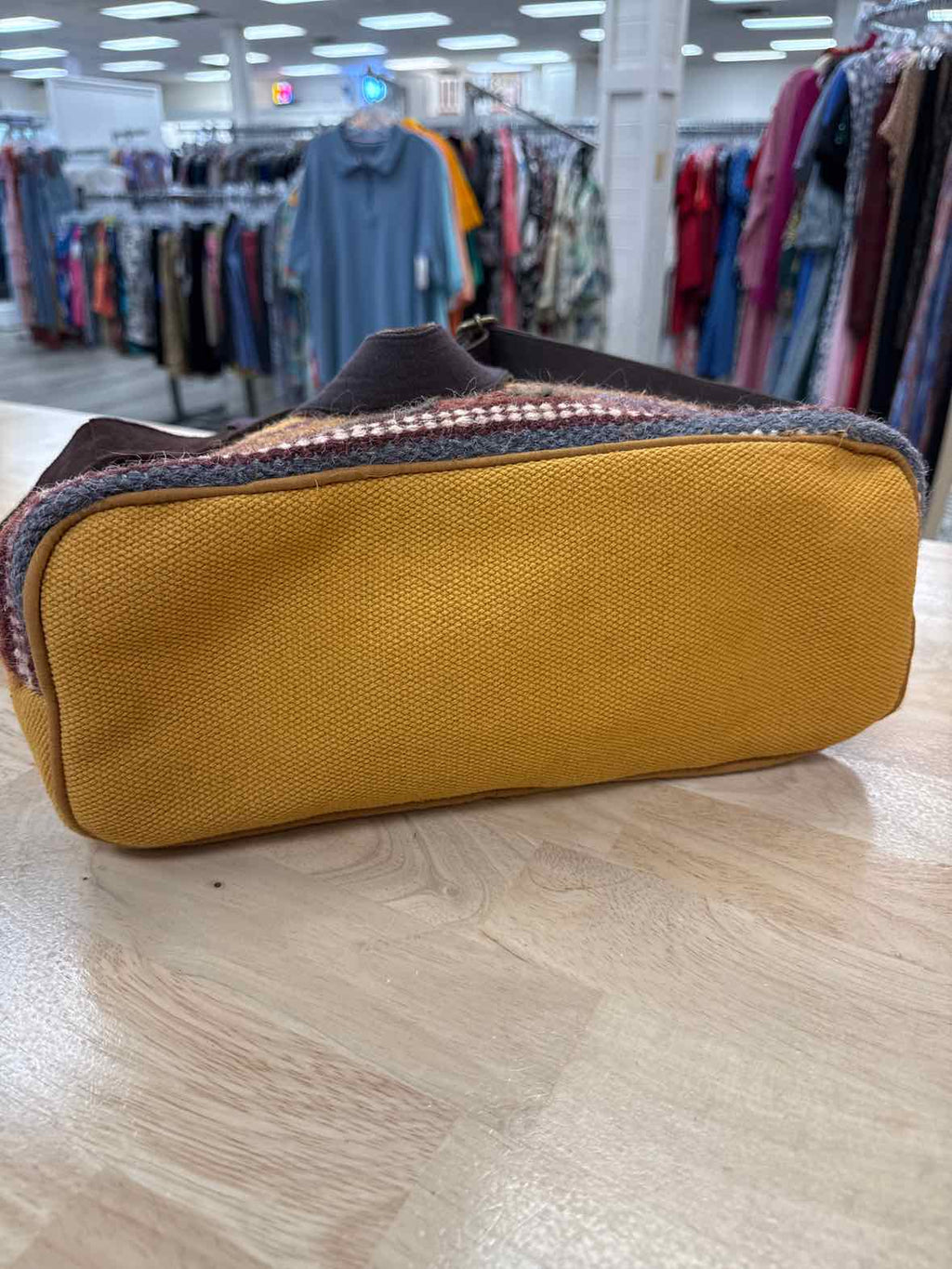 Sundance Mustard print Totes