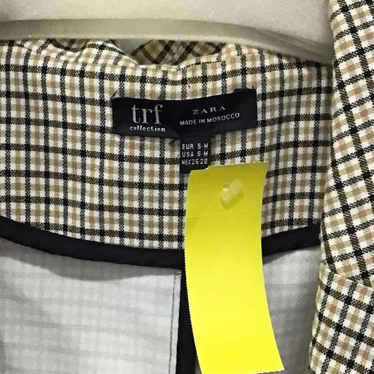 zara Size S/M Multi-Color Preloved Blazer