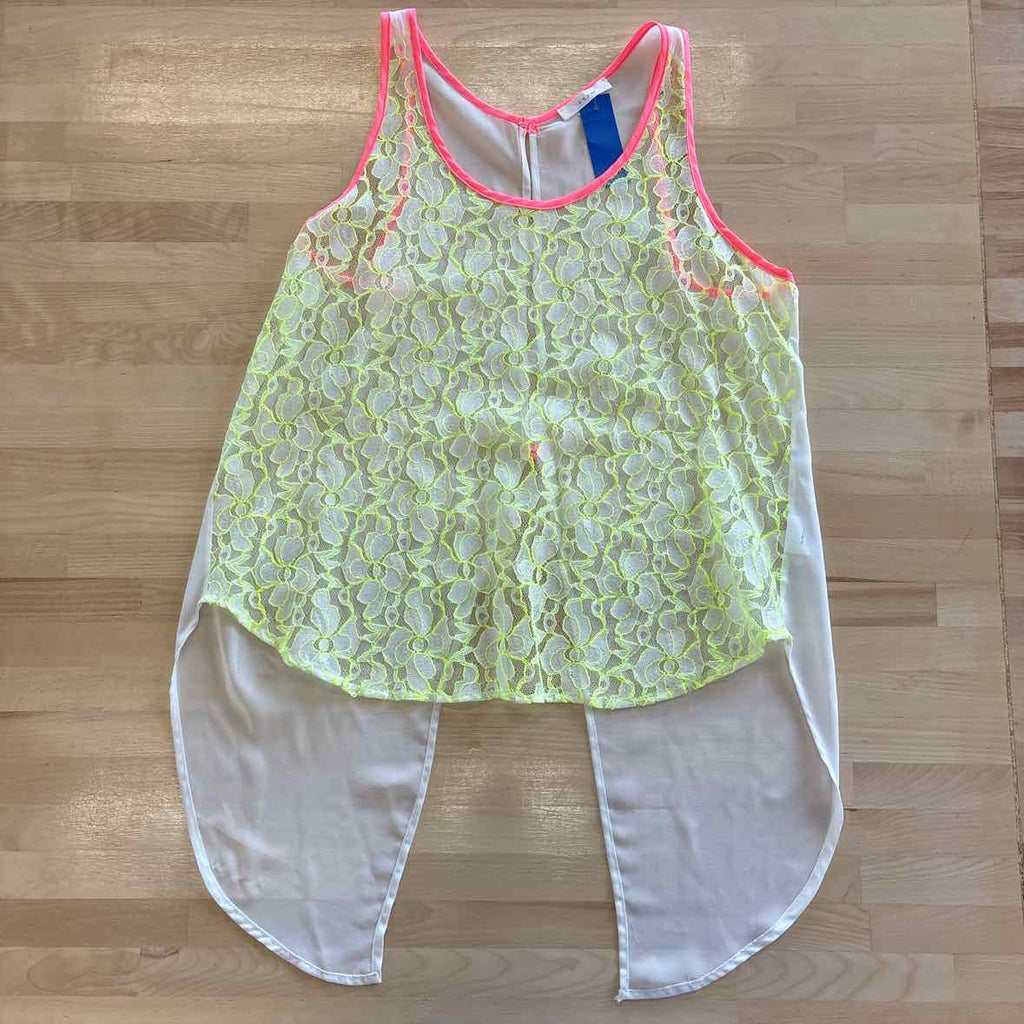 Lush Size M Pink/Green Tank