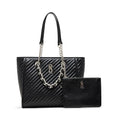 Steve Madden Bkatt-H Tote with Pouch Black Bags