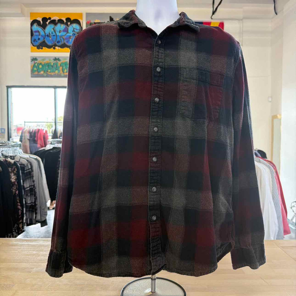 Sonoma Size XL Red MENS Flannel