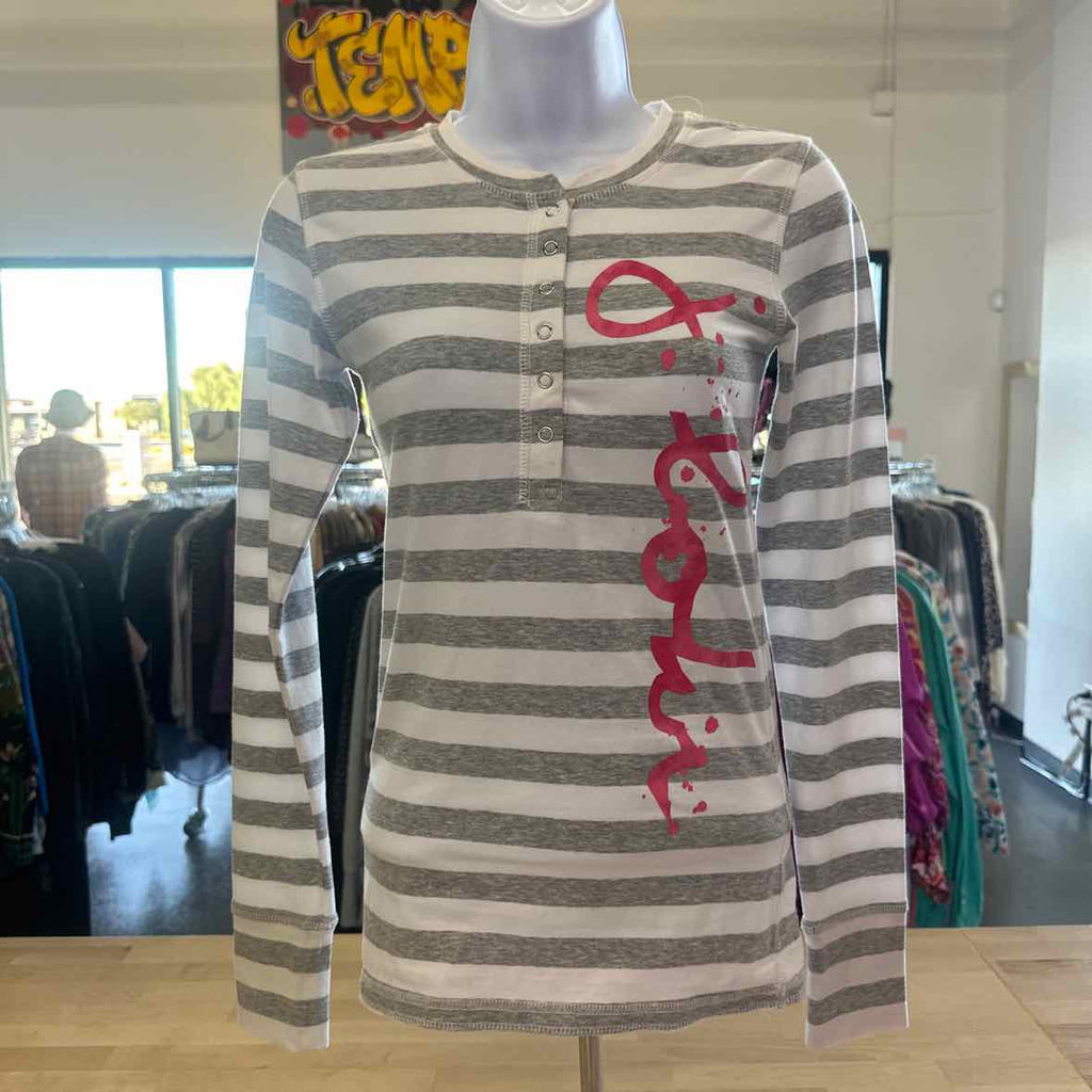 Camp David Size S Gray Long Sleeve