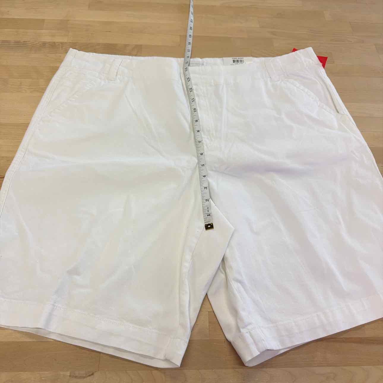 Charter Club Bermuda Twill Shorts Bright White 18