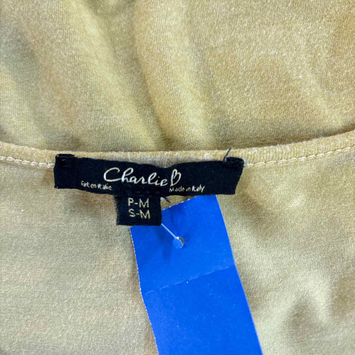 charlie b. Size M Yellow Preloved Knit Top