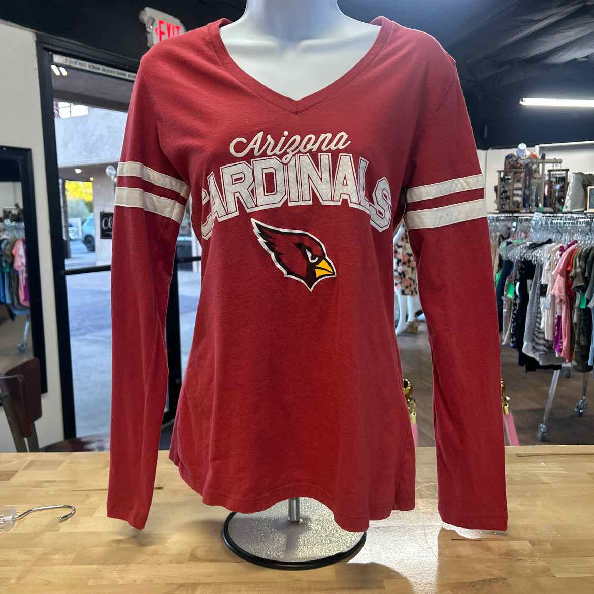 NFL Size M Red Preloved Longsleeve
