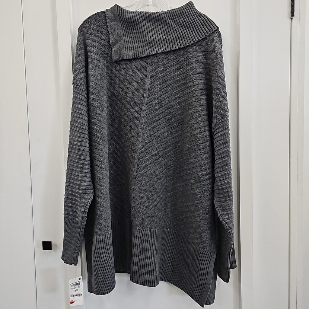 Style & Co. Size 3X Gray Sweater