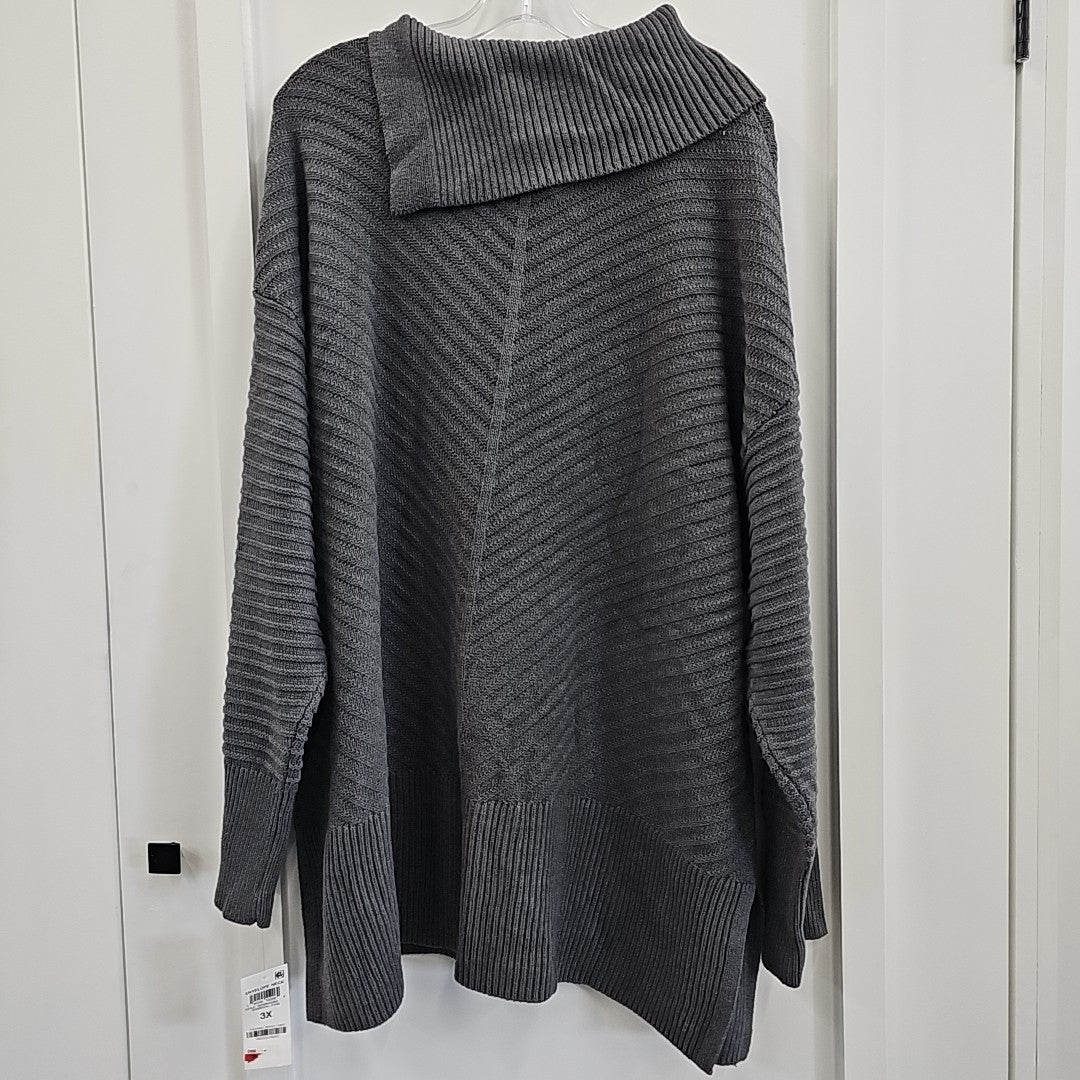 Style & Co. Size 3X Gray New Sweater