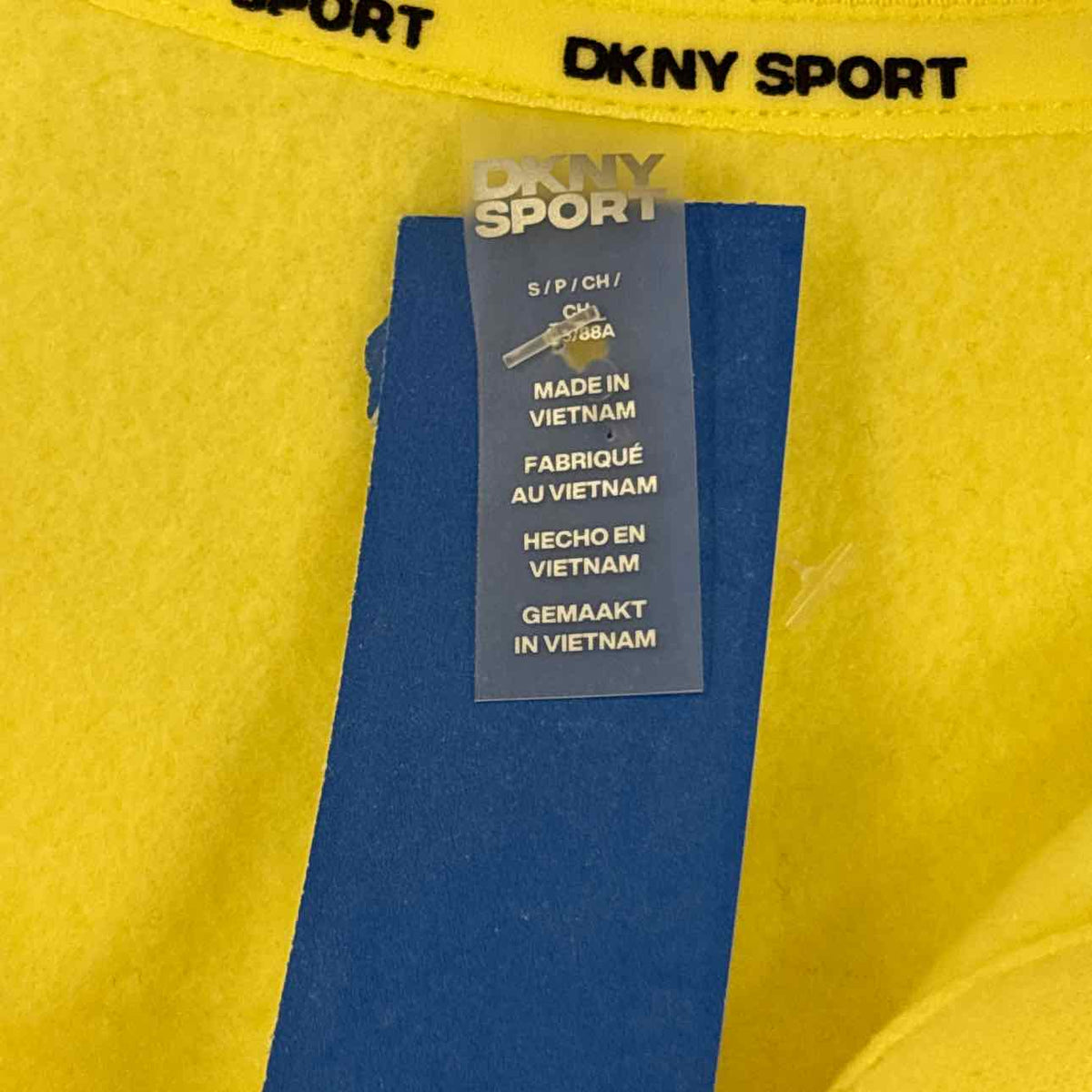 DKNY Size S Neon Yellow New Sweater