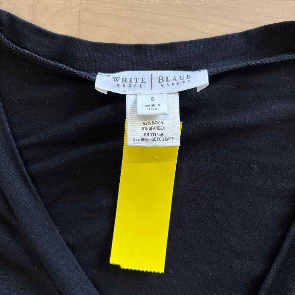 White House Black Market Size S Black Duster