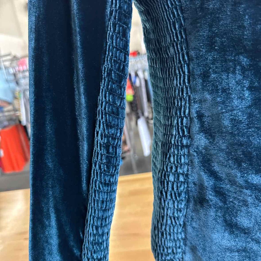 Rebecca Taylor Size 4 Teal Long Sleeve