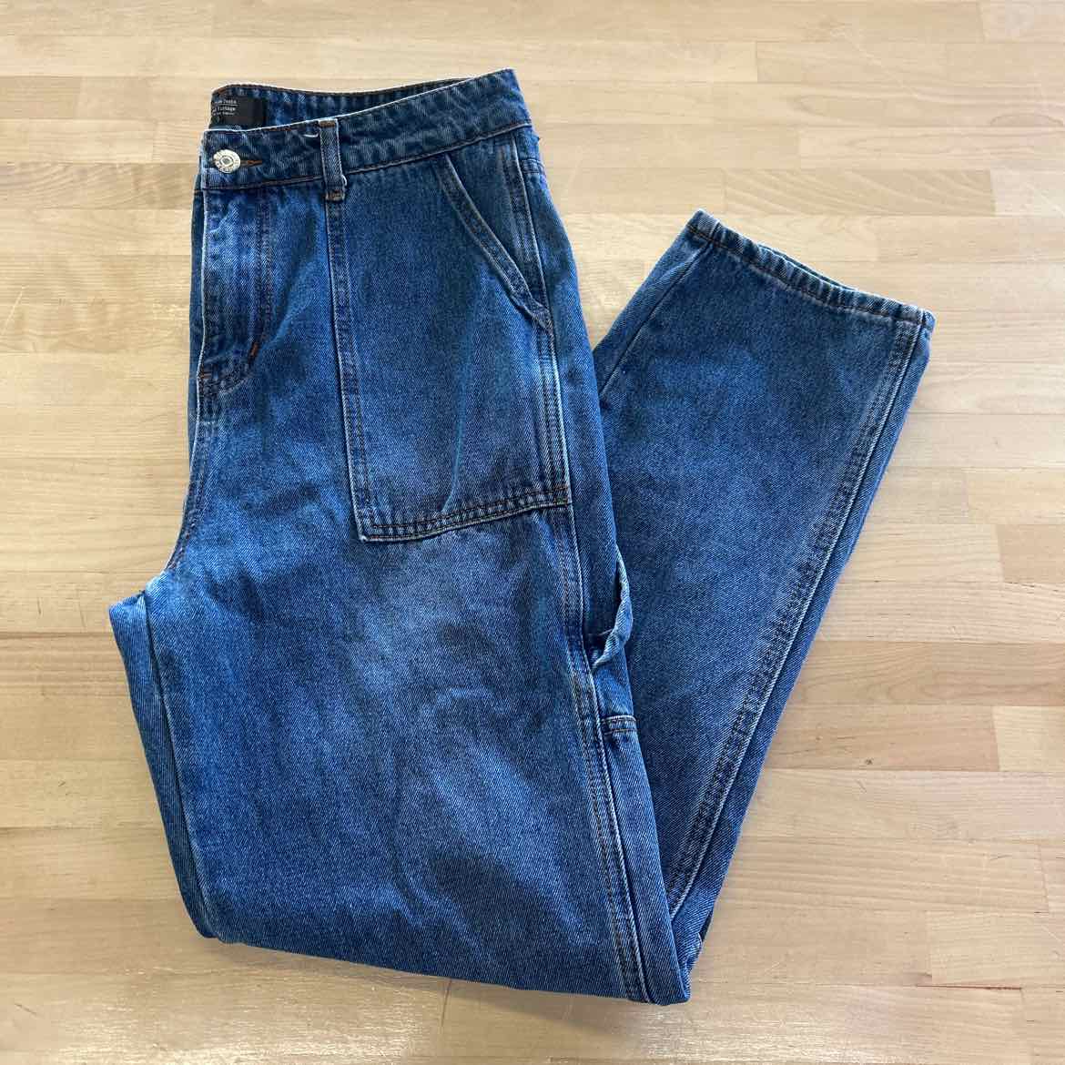Monkey Ride Size 9 Blue Denim Preloved Jeans