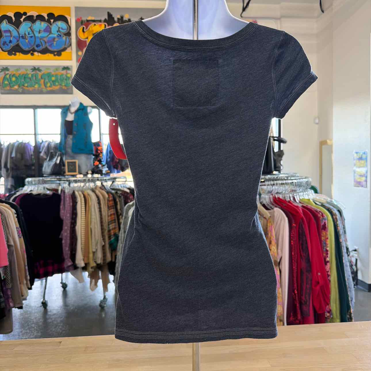 Abercrombie Size S Blue Preloved T-shirt