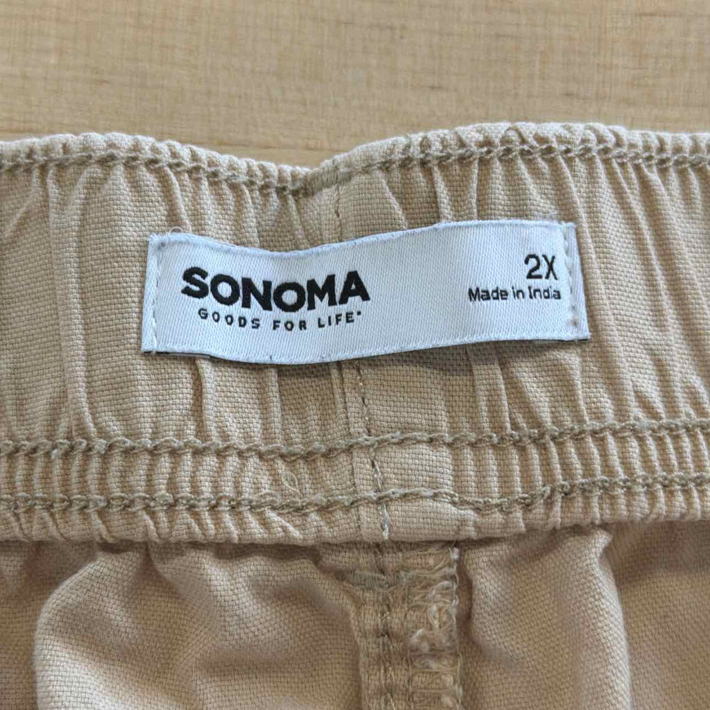 Sonoma Men's Size 2XL Tan MENS Shorts