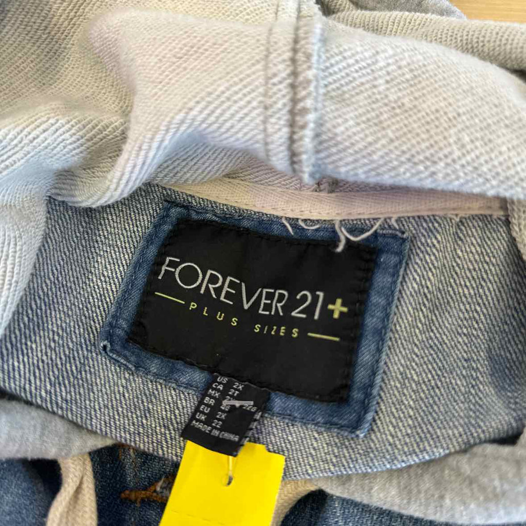 Forever 21 Size 2X Denim Jacket
