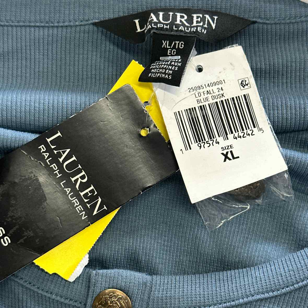Ralph Lauren Size XL Blue Dress