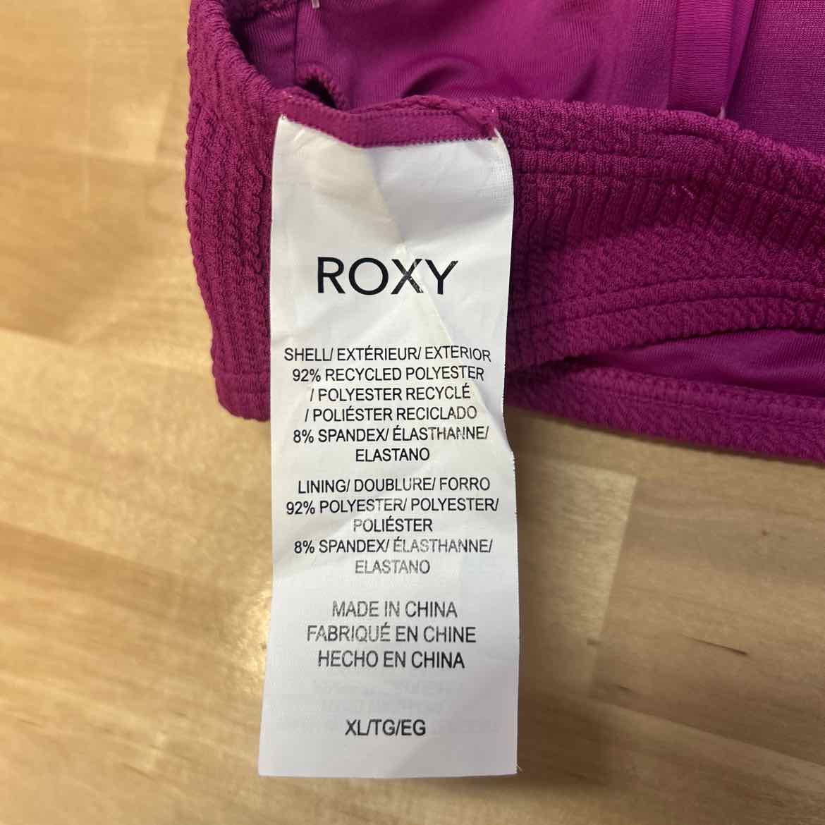 Roxy Size XL Aruba Bralette Bikini Top