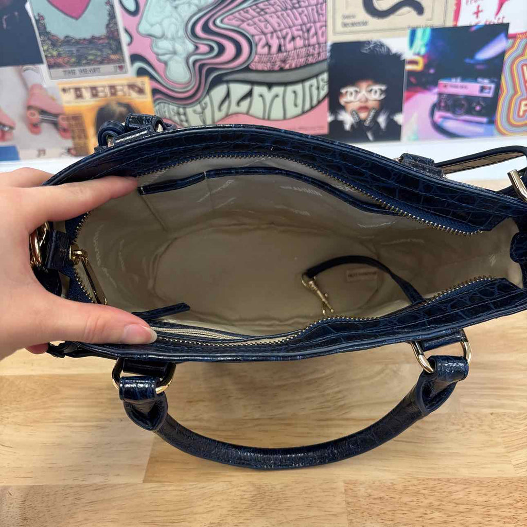 Brahmin Navy Preloved Handbag